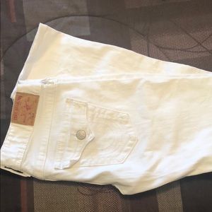 True Religion White Jeans